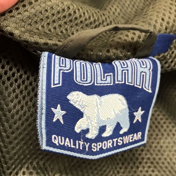 Polar Hooded Zip Up Jacket Mens Size Large Cordova Alaska - Picture 6 of 9